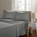 Sleep Philosophy Sleep Philosophy SHET20-962 Smart Cool Grey Microfiber Sheet Set - Queen SHET20-962